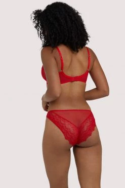 Deja Day Rosalyn Red Brazilian Brief