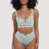 Felicity Hayward X PP Bras Longline Self Love Mint Bra