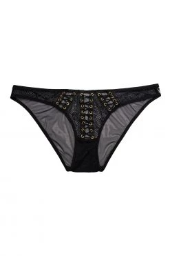 Playful Promises Knickers Florence Lattice Brazillian Brief