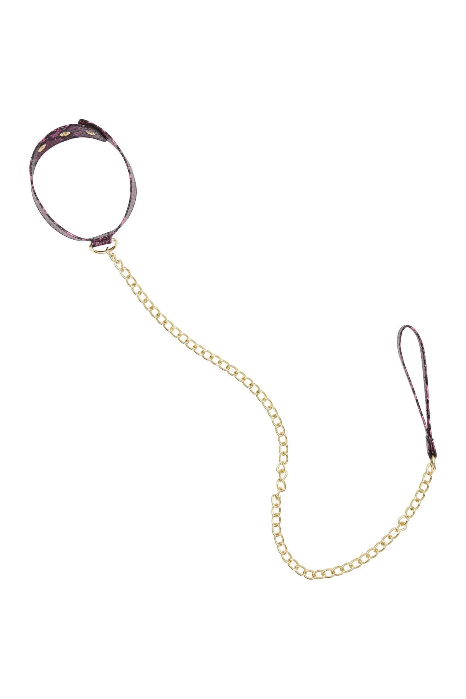 Regalia PU Collar With Lead Purple Snake New In Accessories 1 Regalia PU Collar With Lead Purple Snake New In Accessories