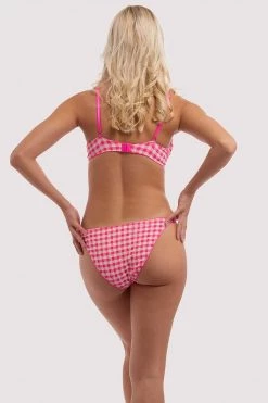 Squish Daisy Pink Gingham Brief