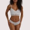 Wolf & Whistle Ariana Ivory Everyday Lace Brief Knickers