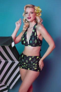 Collectif X Playful Promises Swimwear Cactus Skirted Bikini Brief 8 Collectif X Playful Promises Swimwear Cactus Skirted Bikini Brief