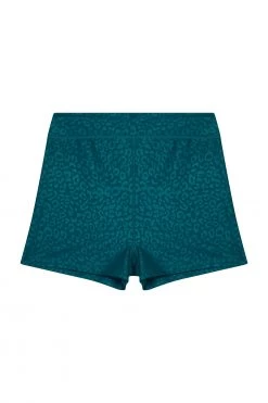 Wolf & Whistle Teal Wet Look Shorts Activewear