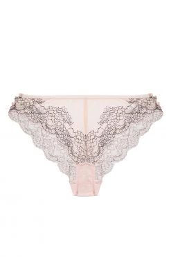Hustler Jenny Graphic Lace Blush Brief Free Sexy Summer Brief