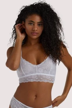 Wolf & Whistle Ariana White Everyday Bralette Bras