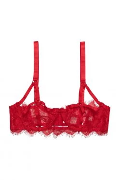 Wolf & Whistle Bras Chantal Red Cage Bra