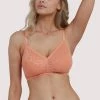 Deja Day Bras Emma Coral Lace Wireless Bra