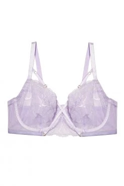 Playful Promises Curve Exclusive Mila Lilac Lace Bra