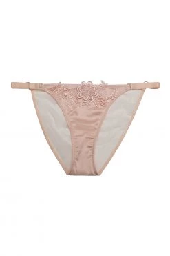 Playful Promises Virginia Peach Guipure Brief