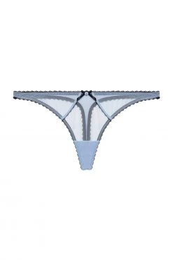 Deja Day Knickers Grace Lavender Mesh Thong