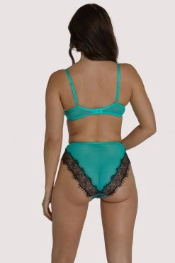 Regalia Harlow Leopard Plunge Bra