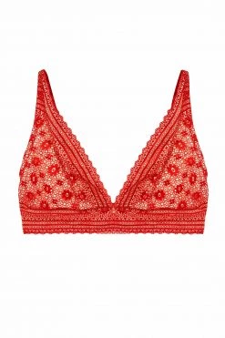 FFFB X PP Maia Red Lace Bralette