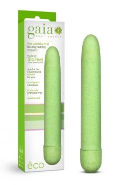 Gaia Eco Green Vibrator New In Accessories
