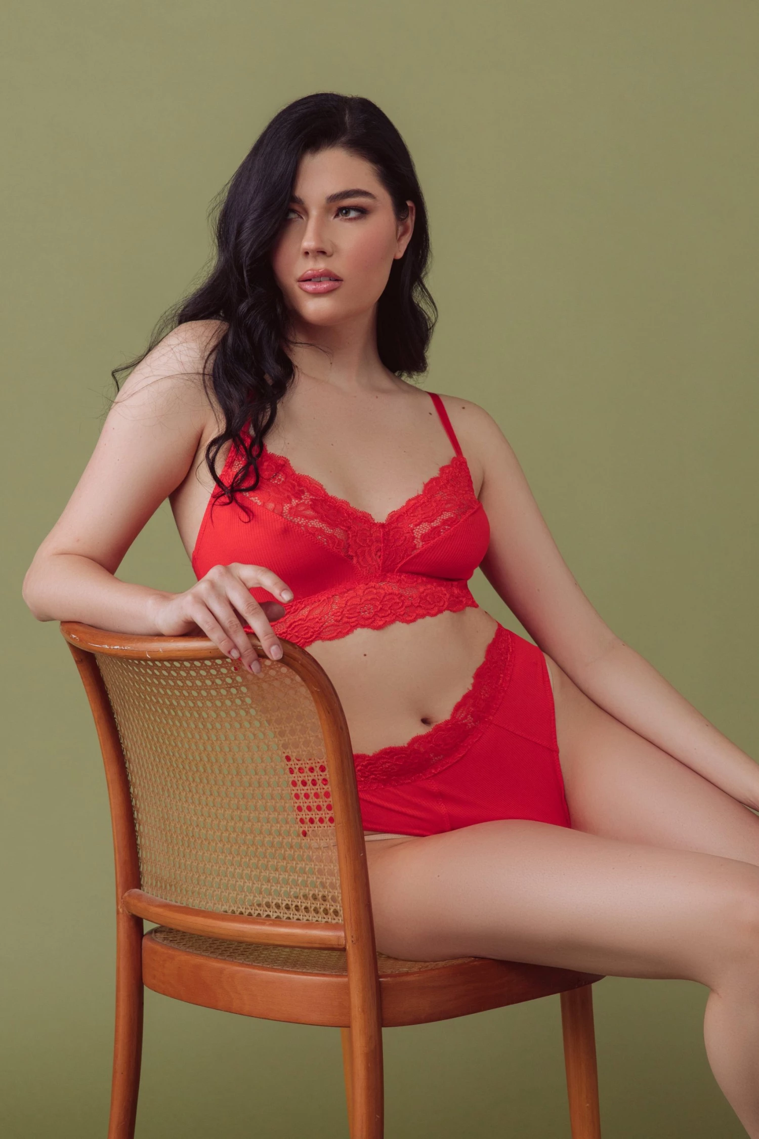 Kilo Brava New In Tigerlilly Orange V-Neck Bralette 3 Kilo Brava New In Tigerlilly Orange V-Neck Bralette