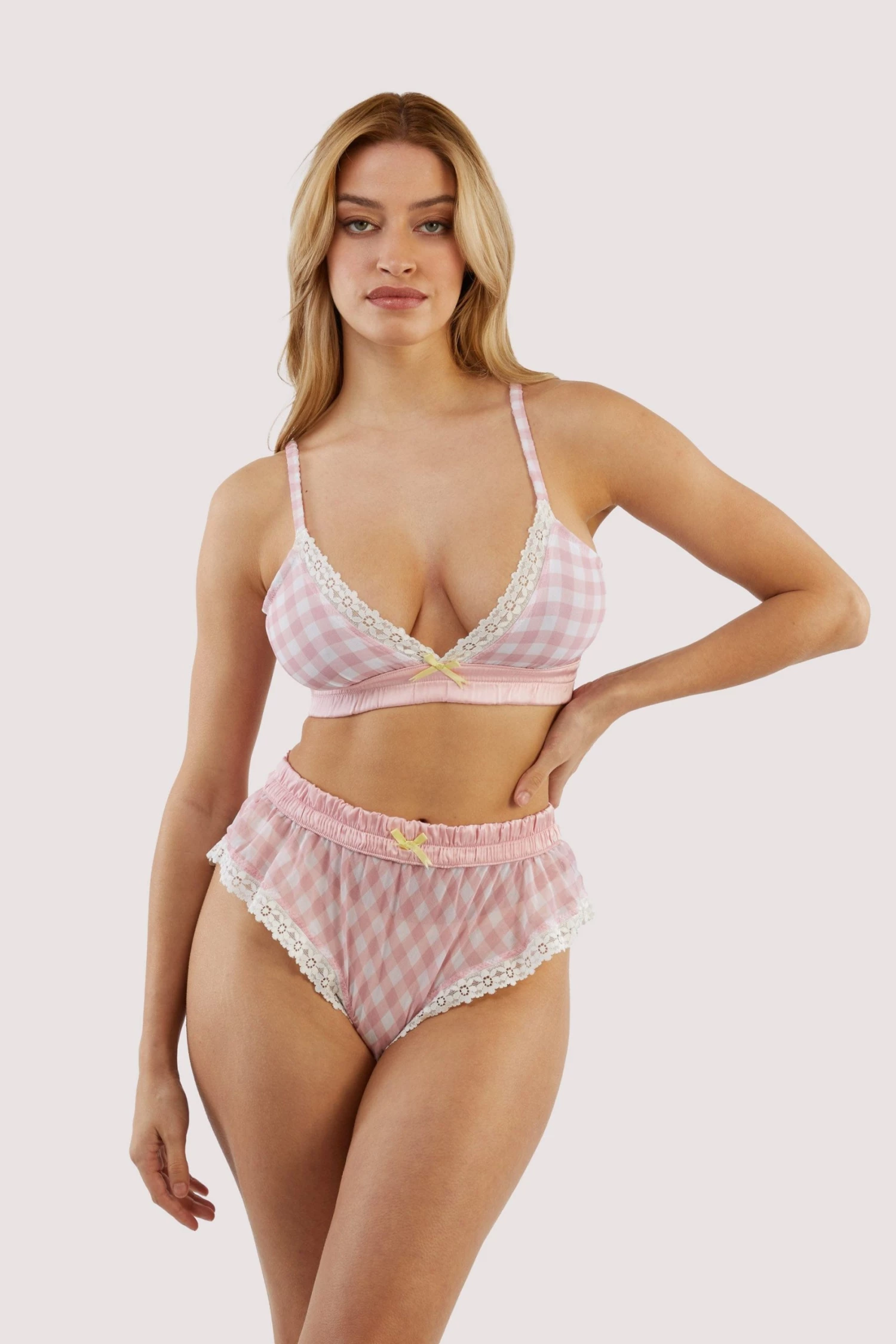 Kilo Brava Pink Gingham Shorts New In 5 Kilo Brava Pink Gingham Shorts New In