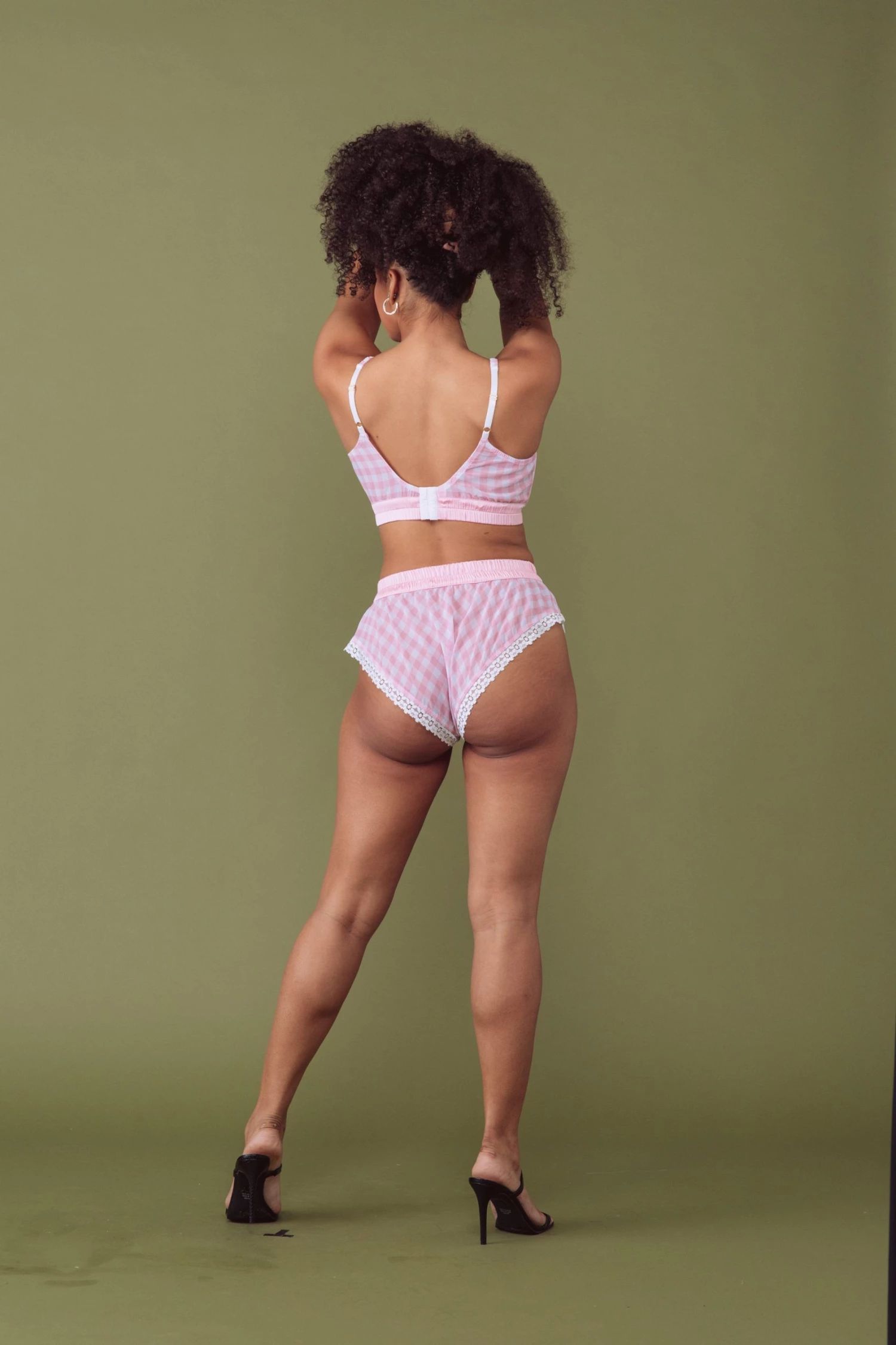 Kilo Brava Pink Gingham Shorts New In 3 Kilo Brava Pink Gingham Shorts New In