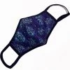 Playful Promises Accessories Blue Paisley Face Mask