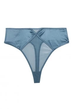 Playful Promises New In Olympia Storm Grey Diamante Detail High Waist Thong 15 Playful Promises New In Olympia Storm Grey Diamante Detail High Waist Thong