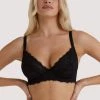 Wolf & Whistle Ariana Black Everyday Plunge Bra